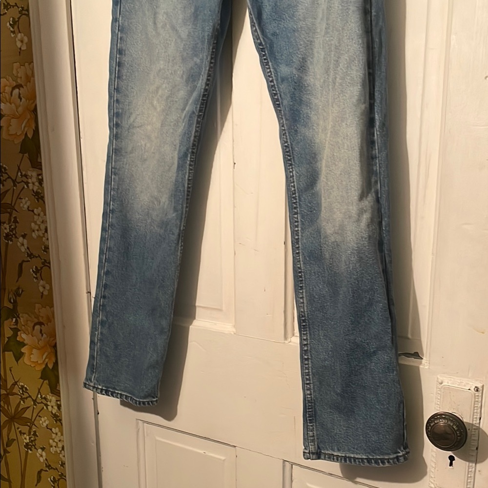 Levi's Blue Straight Jeans - Picture 3 of 7